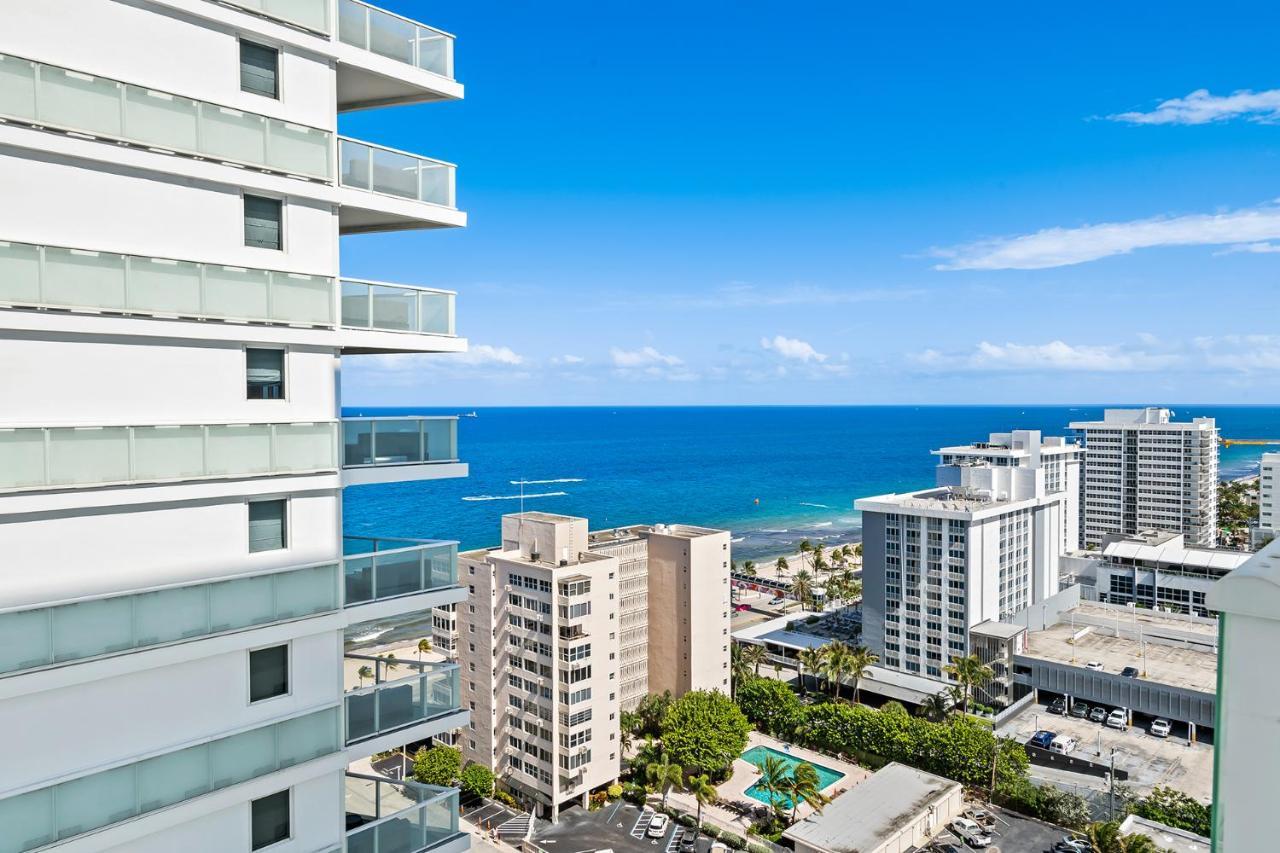 The Luxurious W Hotel Residence Beachfront Condo Sanctuary Fort Lauderdale Exterior photo