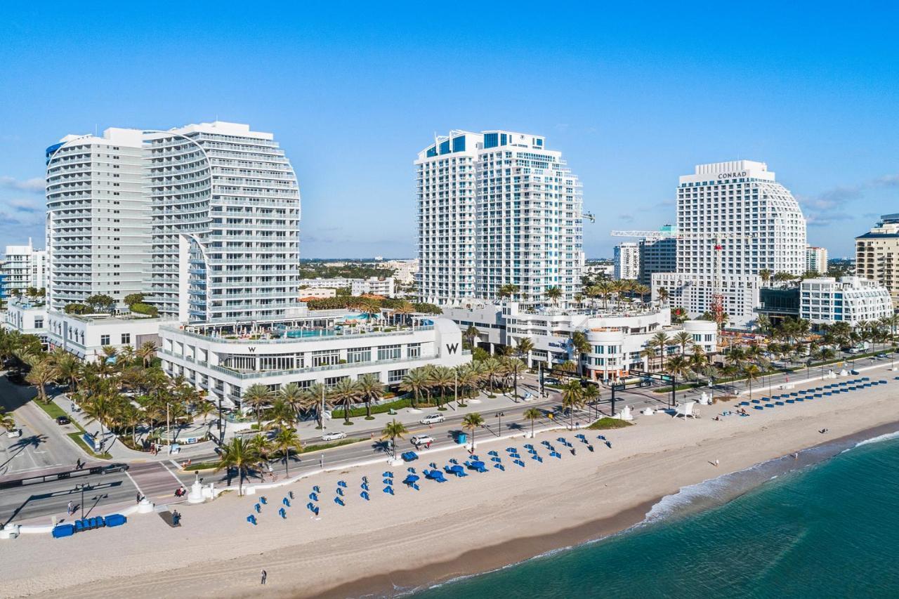 The Luxurious W Hotel Residence Beachfront Condo Sanctuary Fort Lauderdale Exterior photo