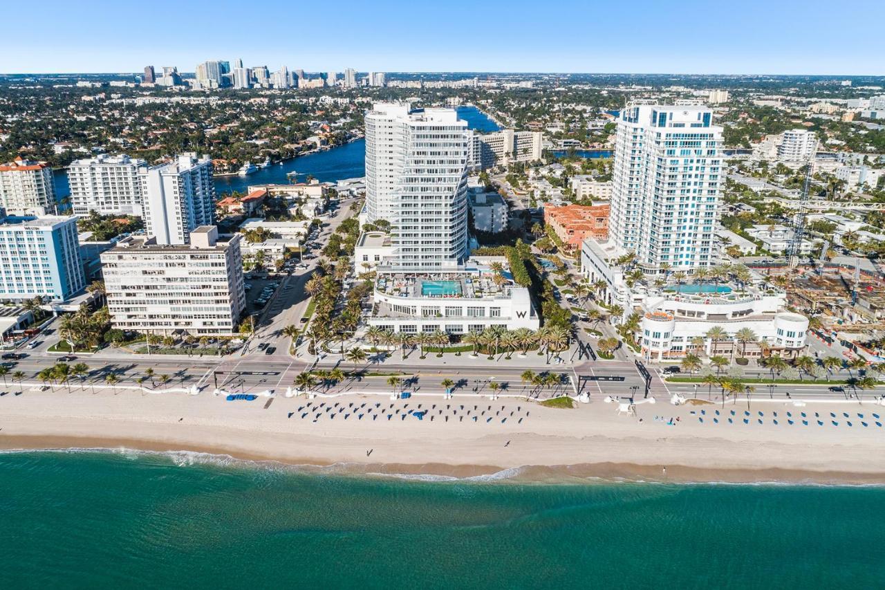 The Luxurious W Hotel Residence Beachfront Condo Sanctuary Fort Lauderdale Exterior photo